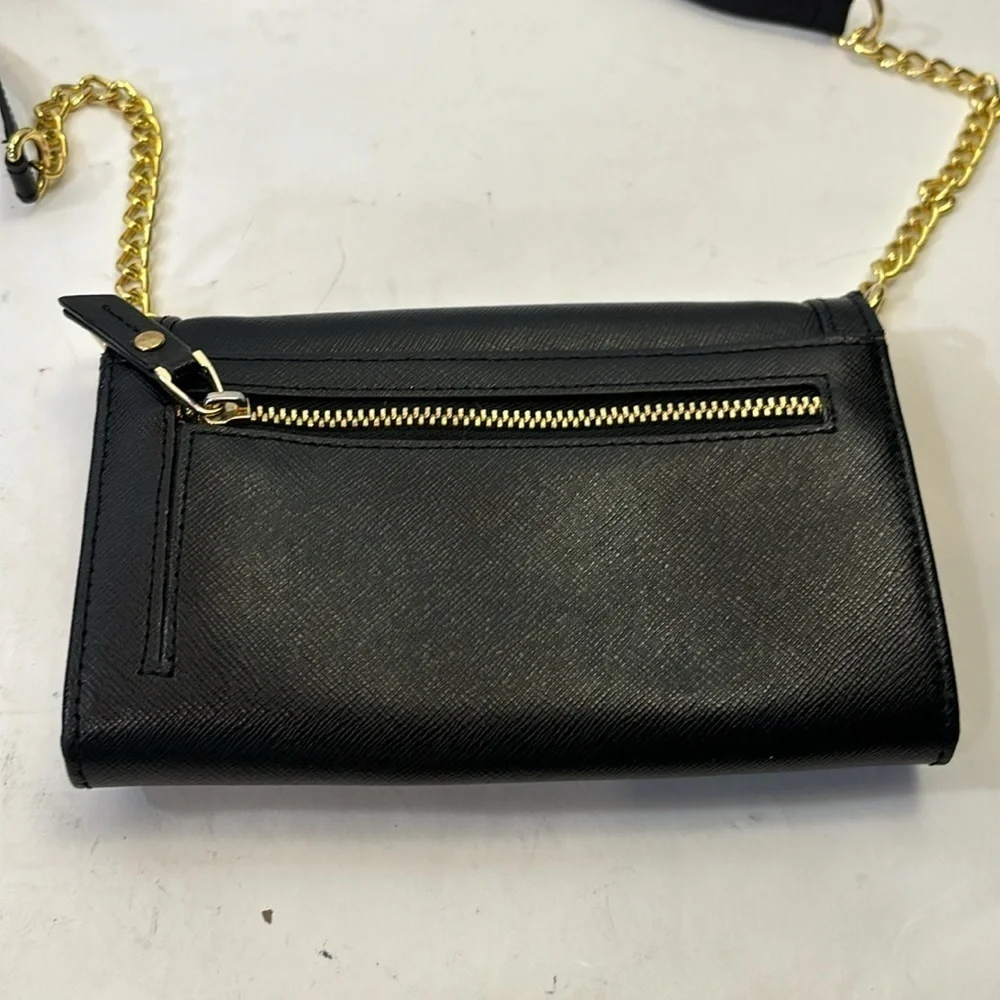 Neiman Marcus Black Leather Crossbody Purse​ - Picture 7 of 7